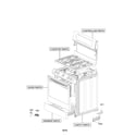 LG LRG4115ST/00 accessory parts diagram