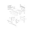 LG LDG3036ST/01 controller parts diagram