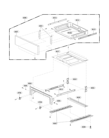 Drawer parts