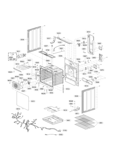 Cavity parts