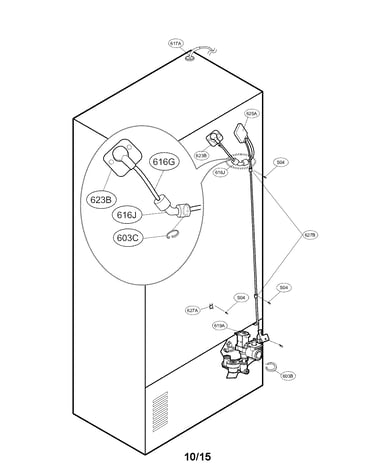Valve and water parts