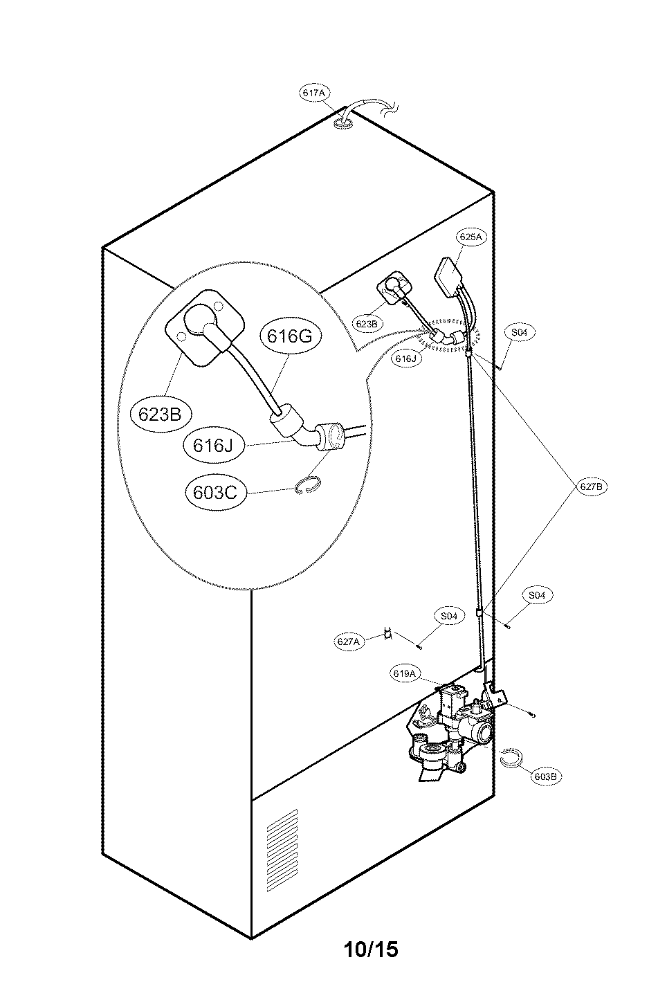 VALVE AND WATER PARTS