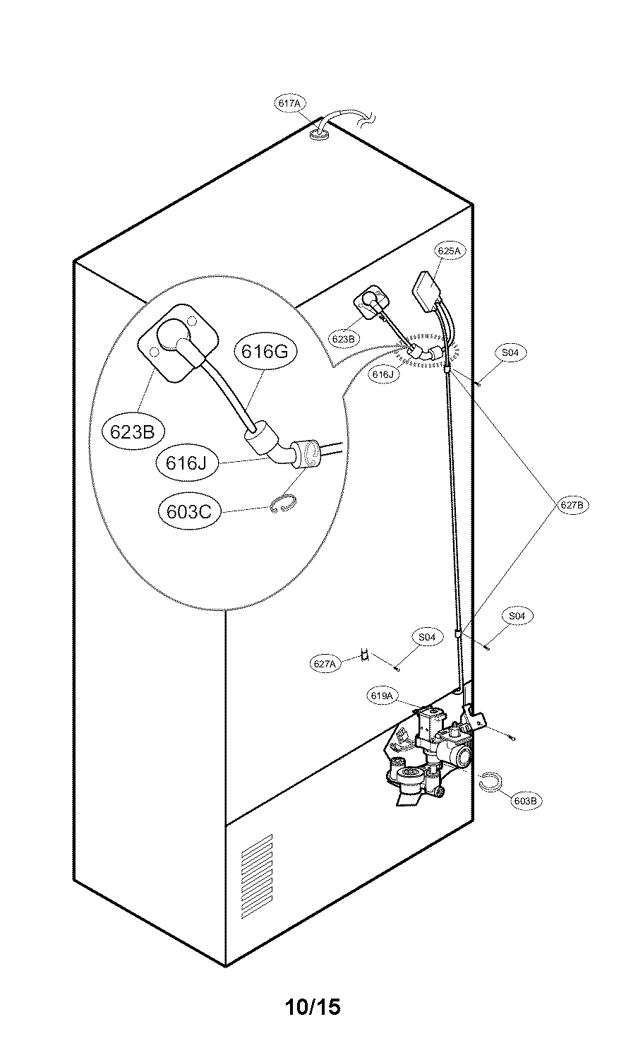 Valve and water parts