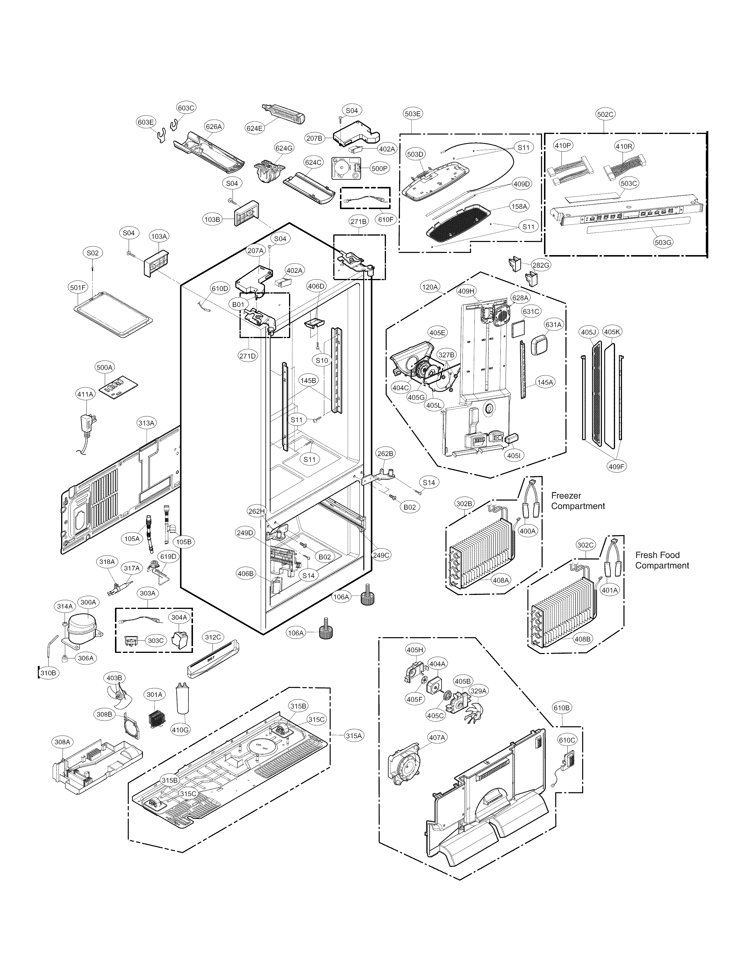 Case parts
