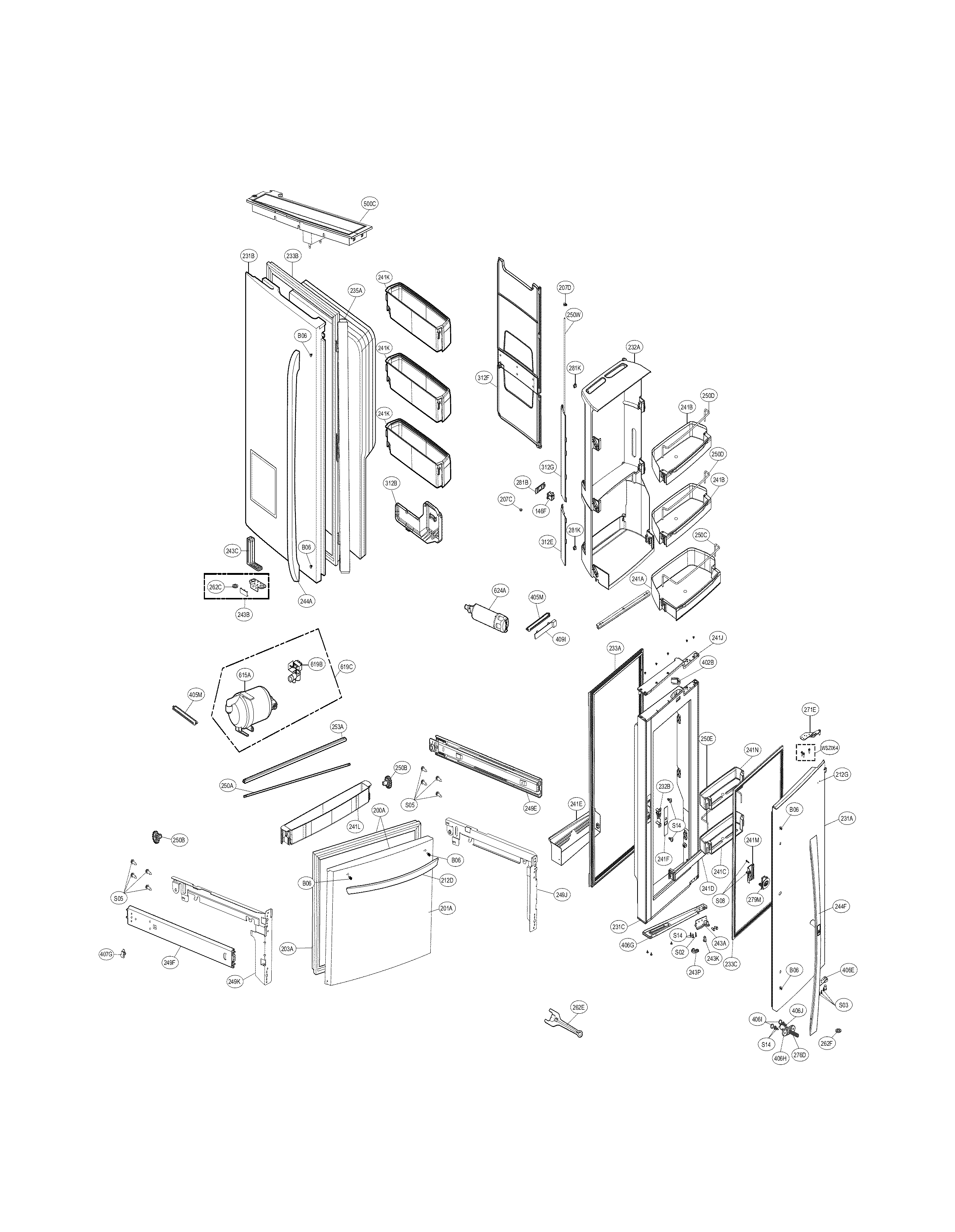 Door parts