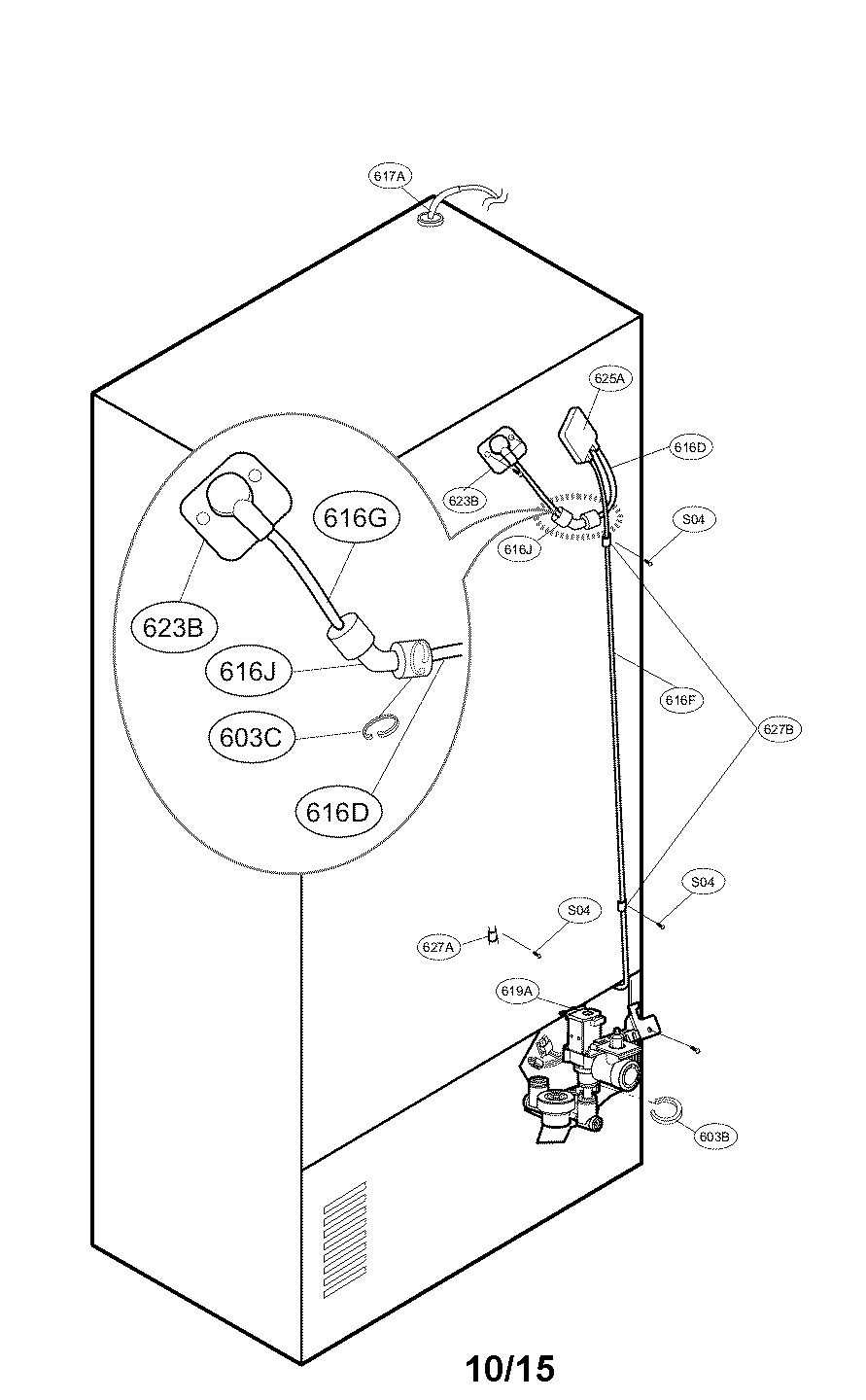 VALVE AND WATER PARTS