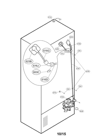 Valve and water parts