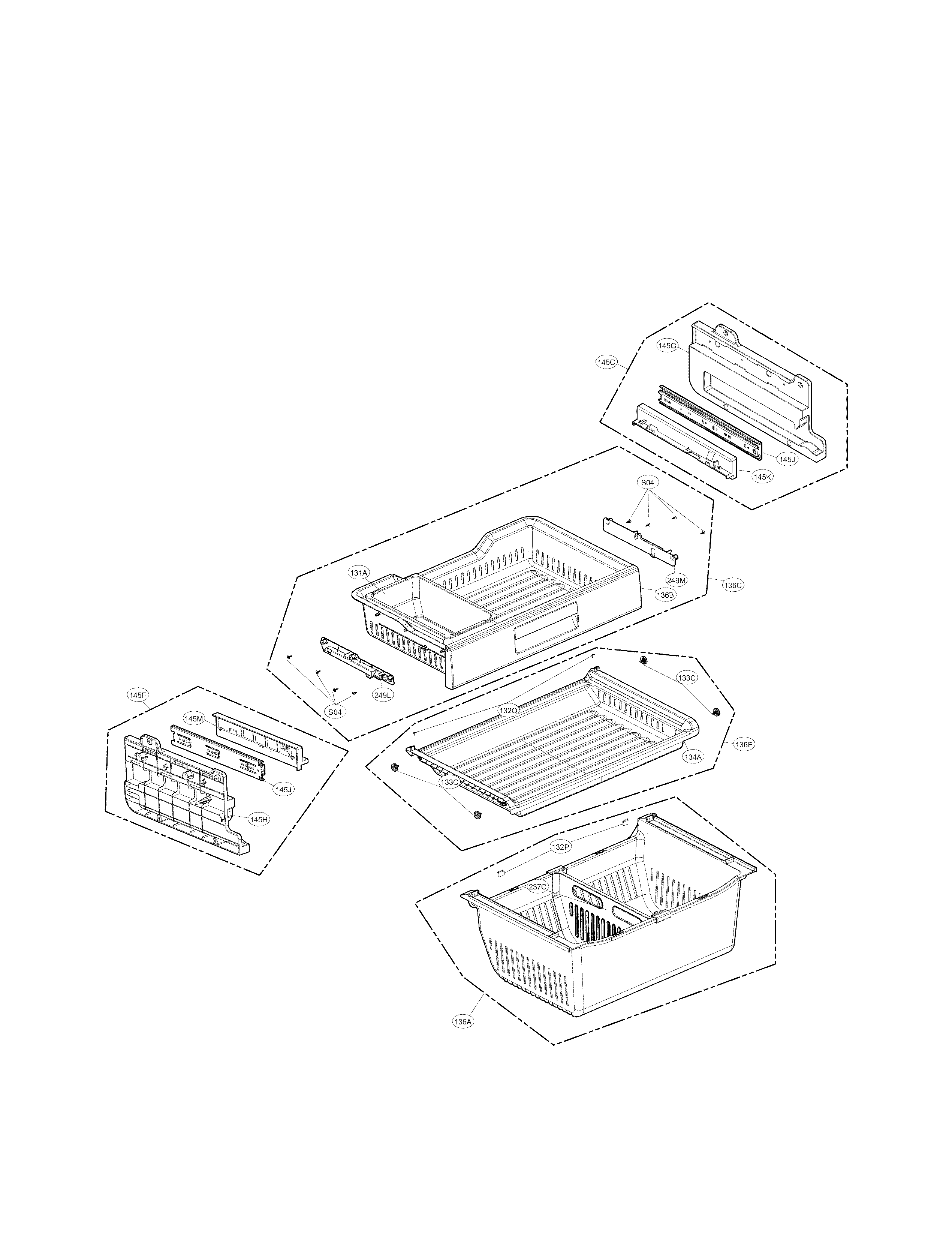 Freezer  parts