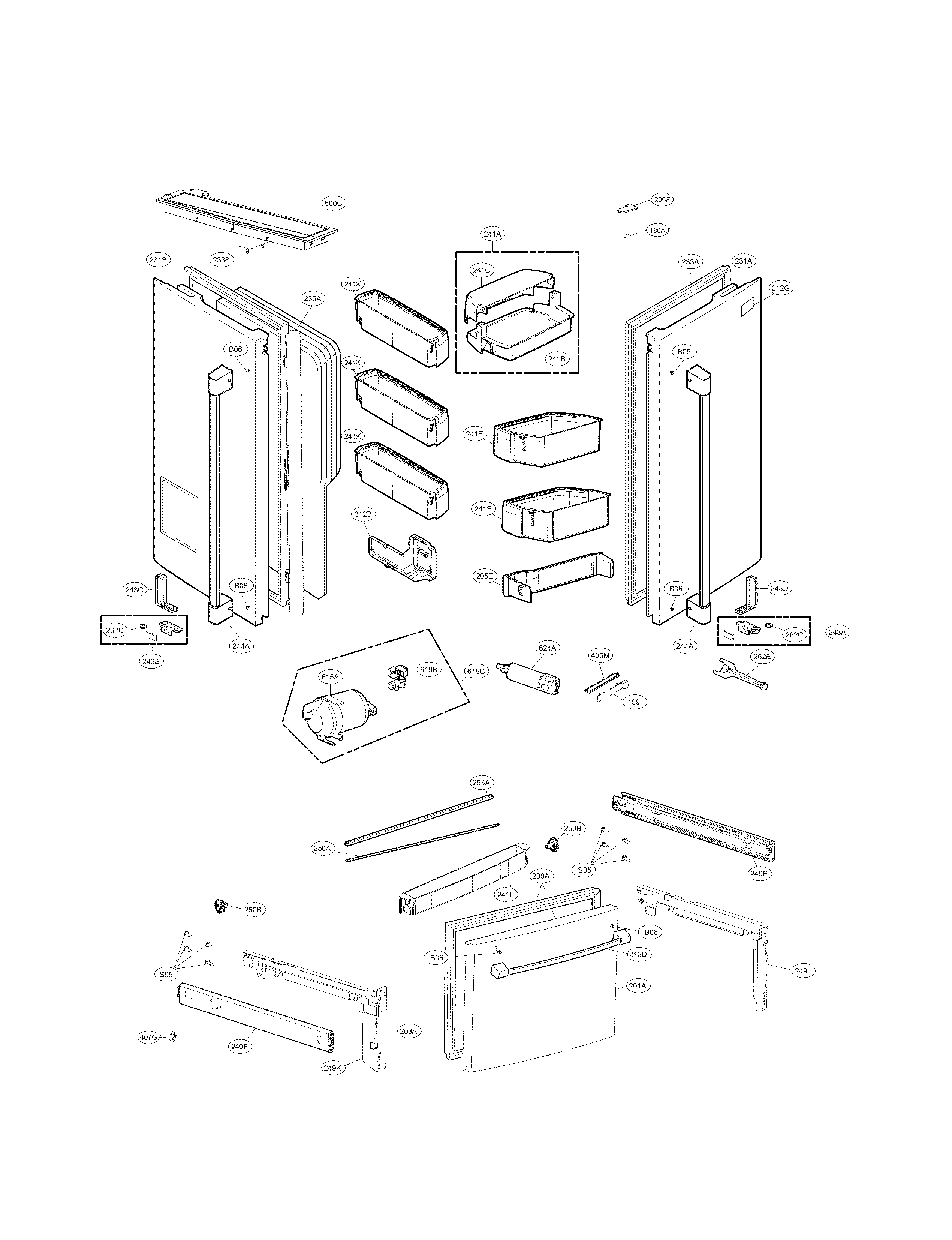 Door parts