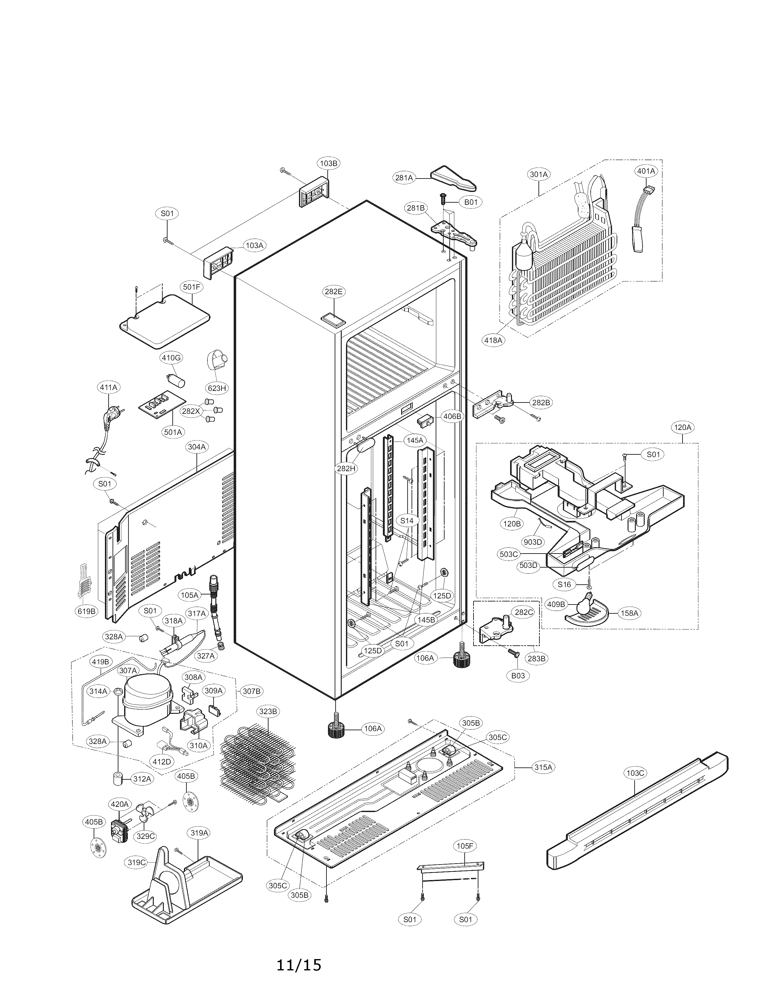 Case parts