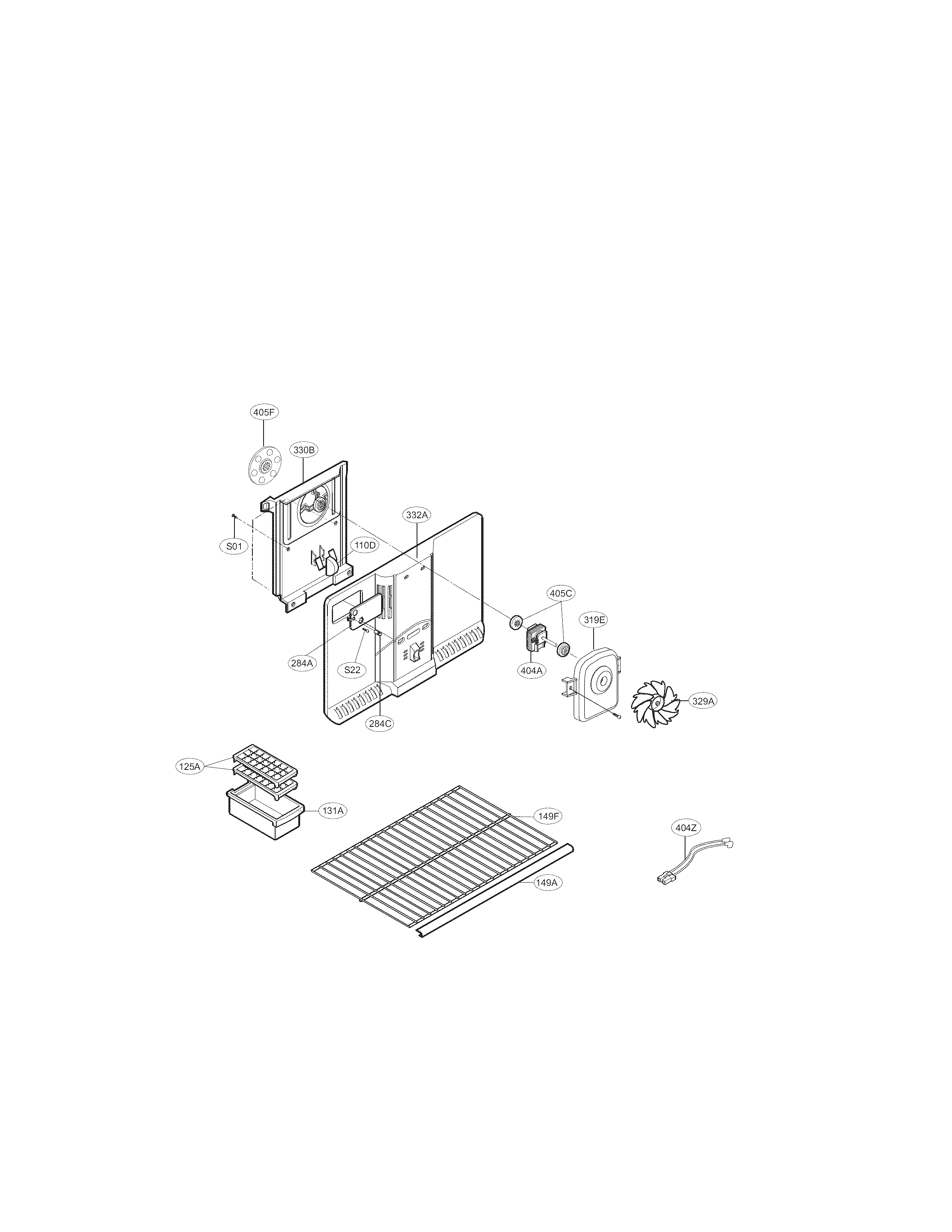Freezer  parts