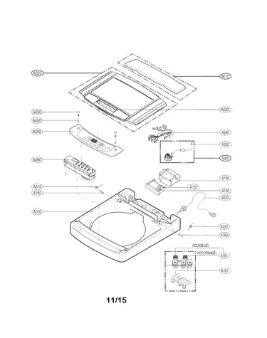 Top cover parts