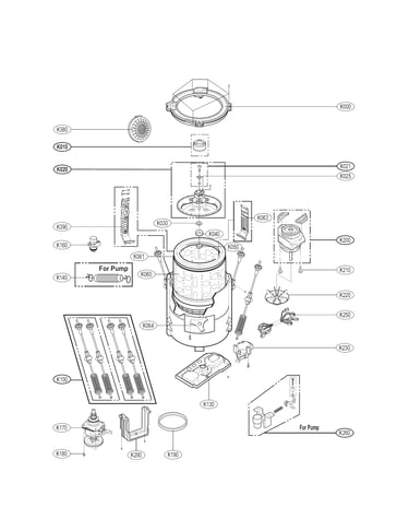 Outer tube parts