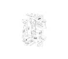 Kenmore Elite 79572063316 case parts diagram