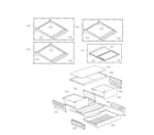 Kenmore Elite 79572063316 refrigerator parts diagram