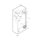 Kenmore Elite 79572069313 valve and water parts diagram