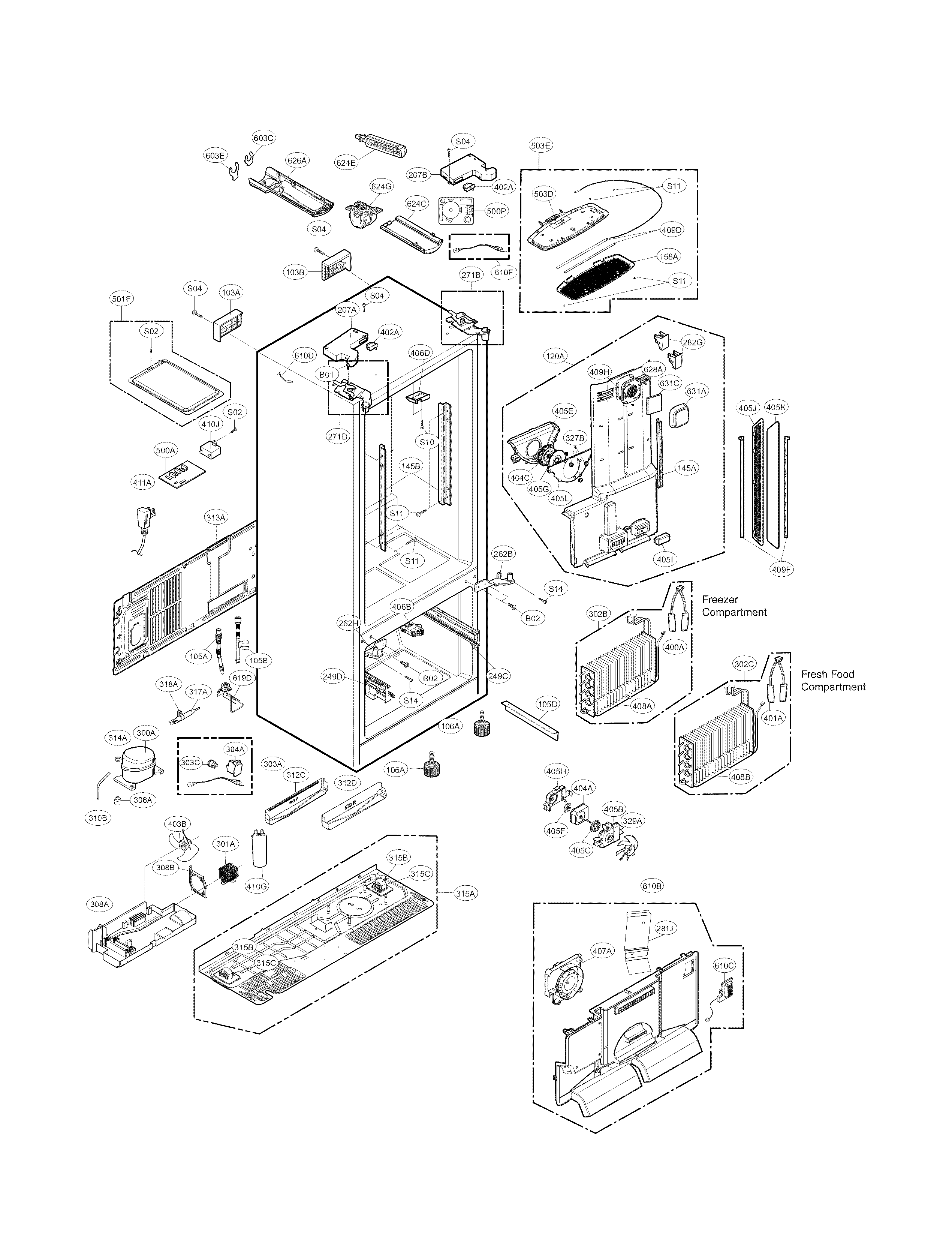 CASE PARTS