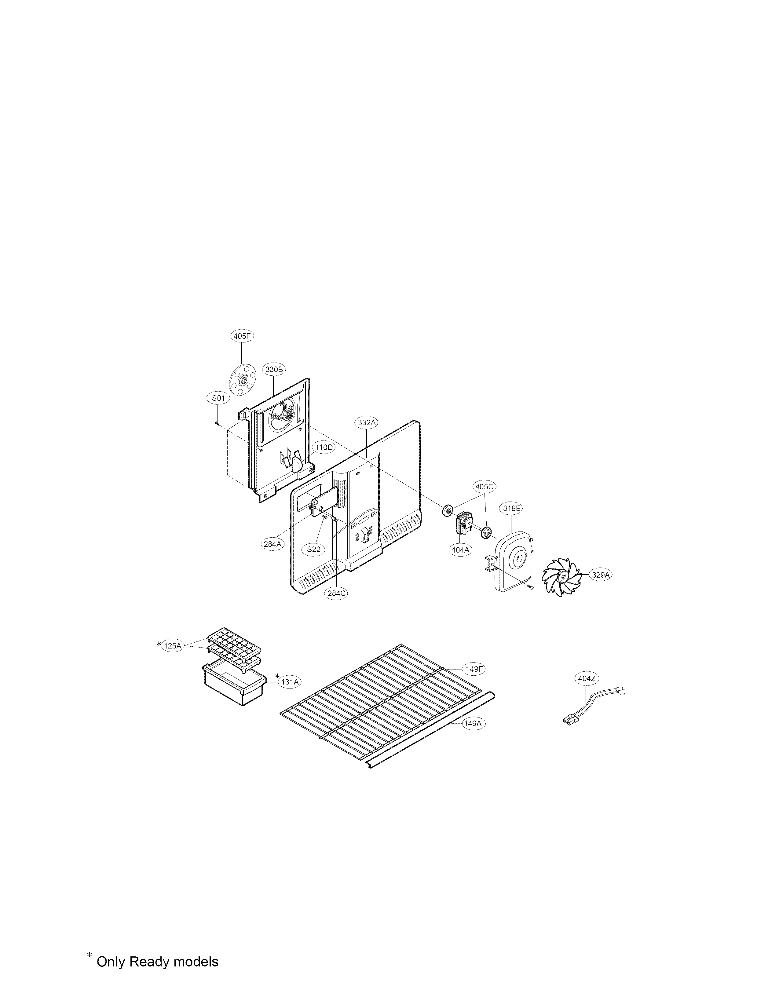Freezer parts