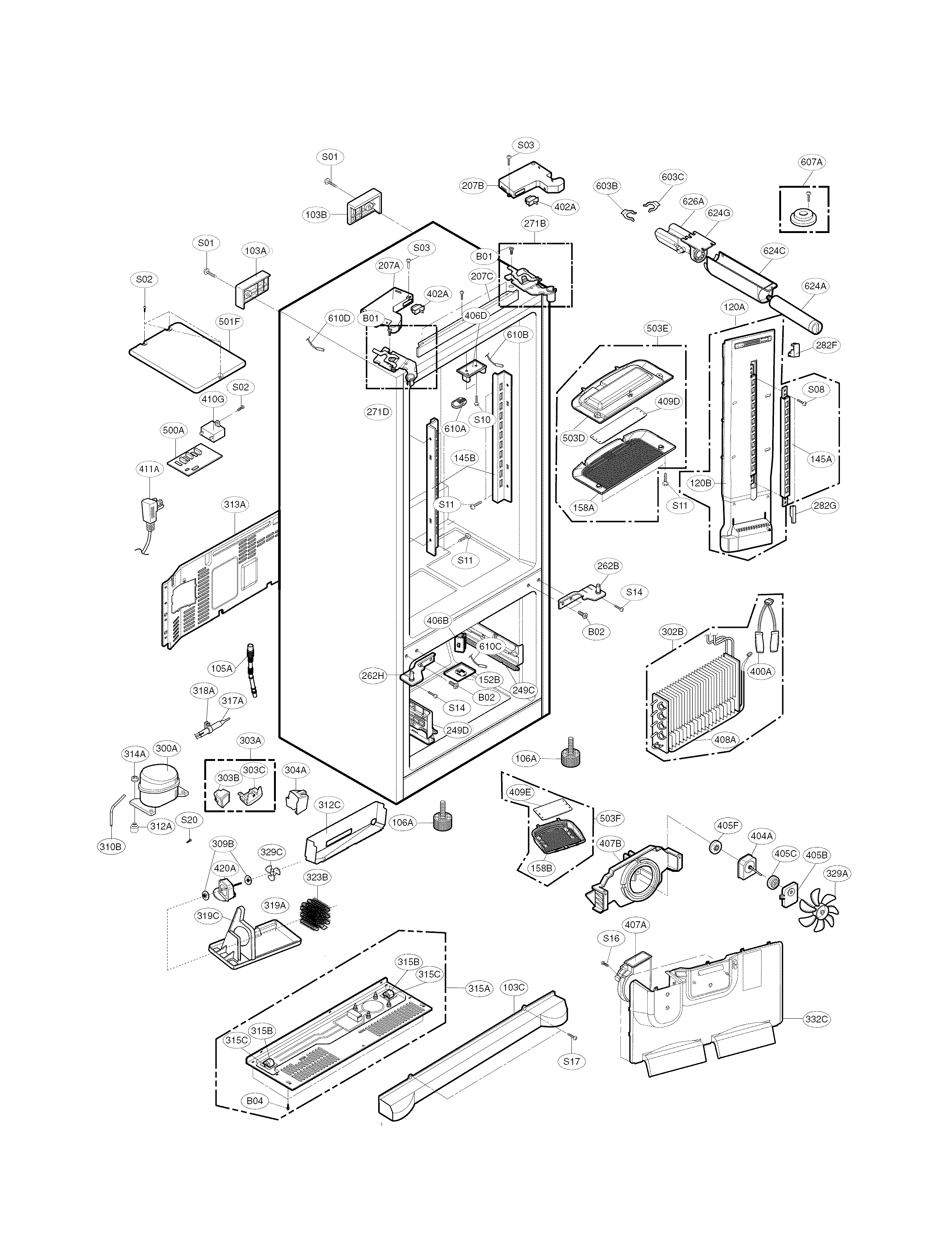 Case parts