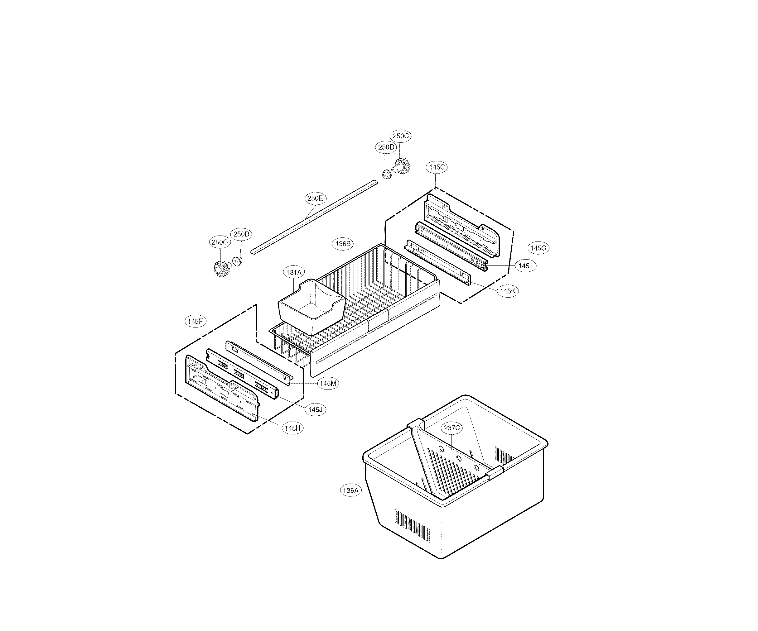 Freezer parts