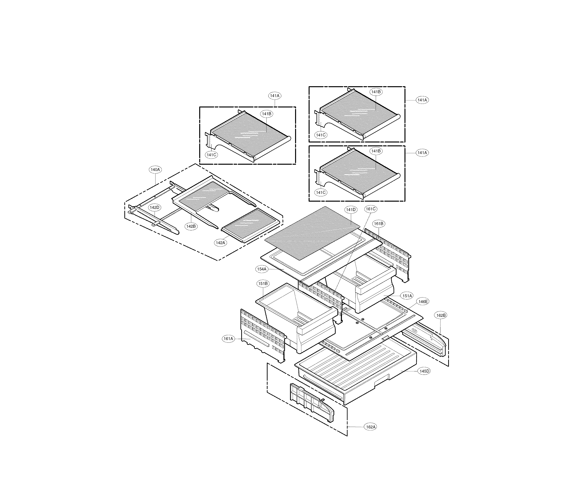 Refrigerator parts