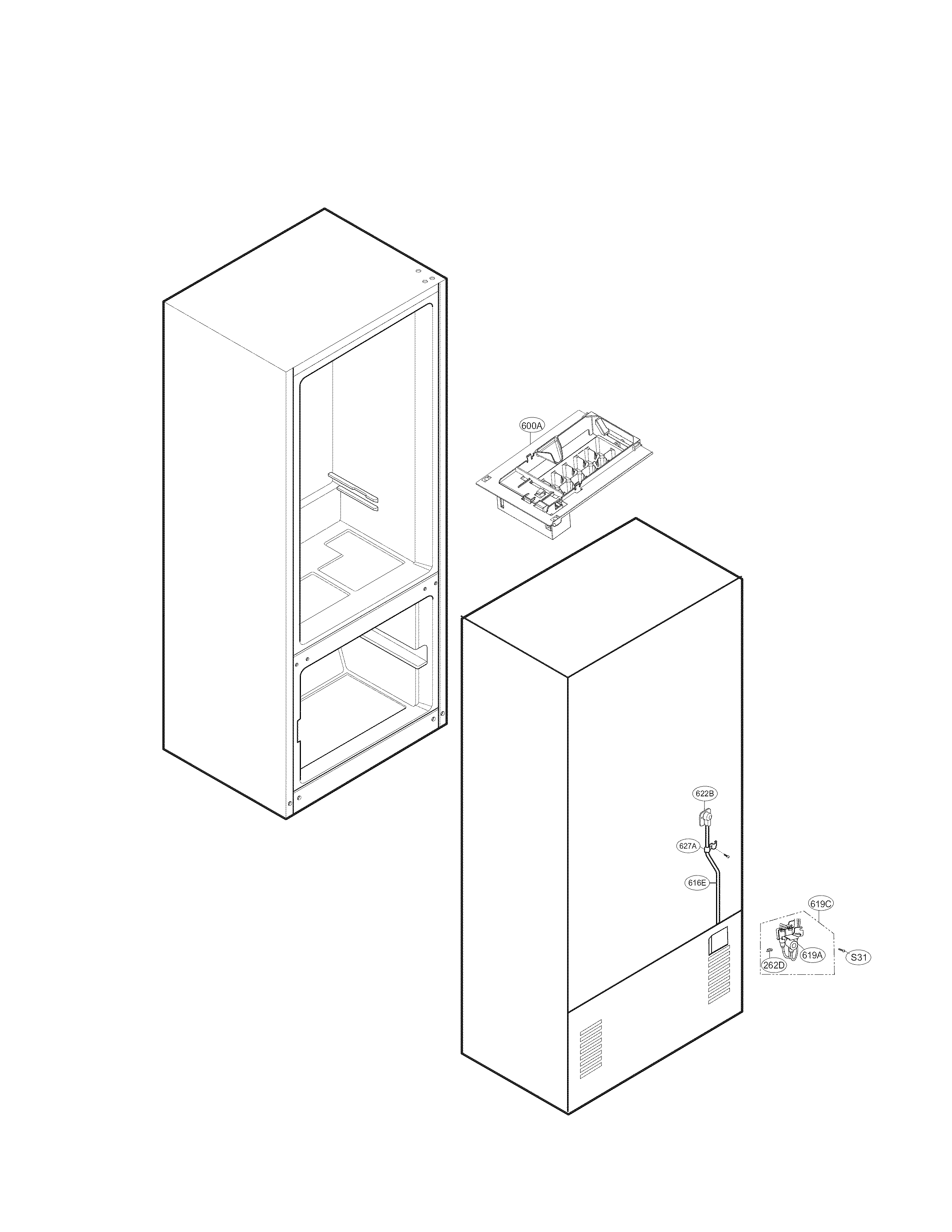 ICE MAKER PARTS