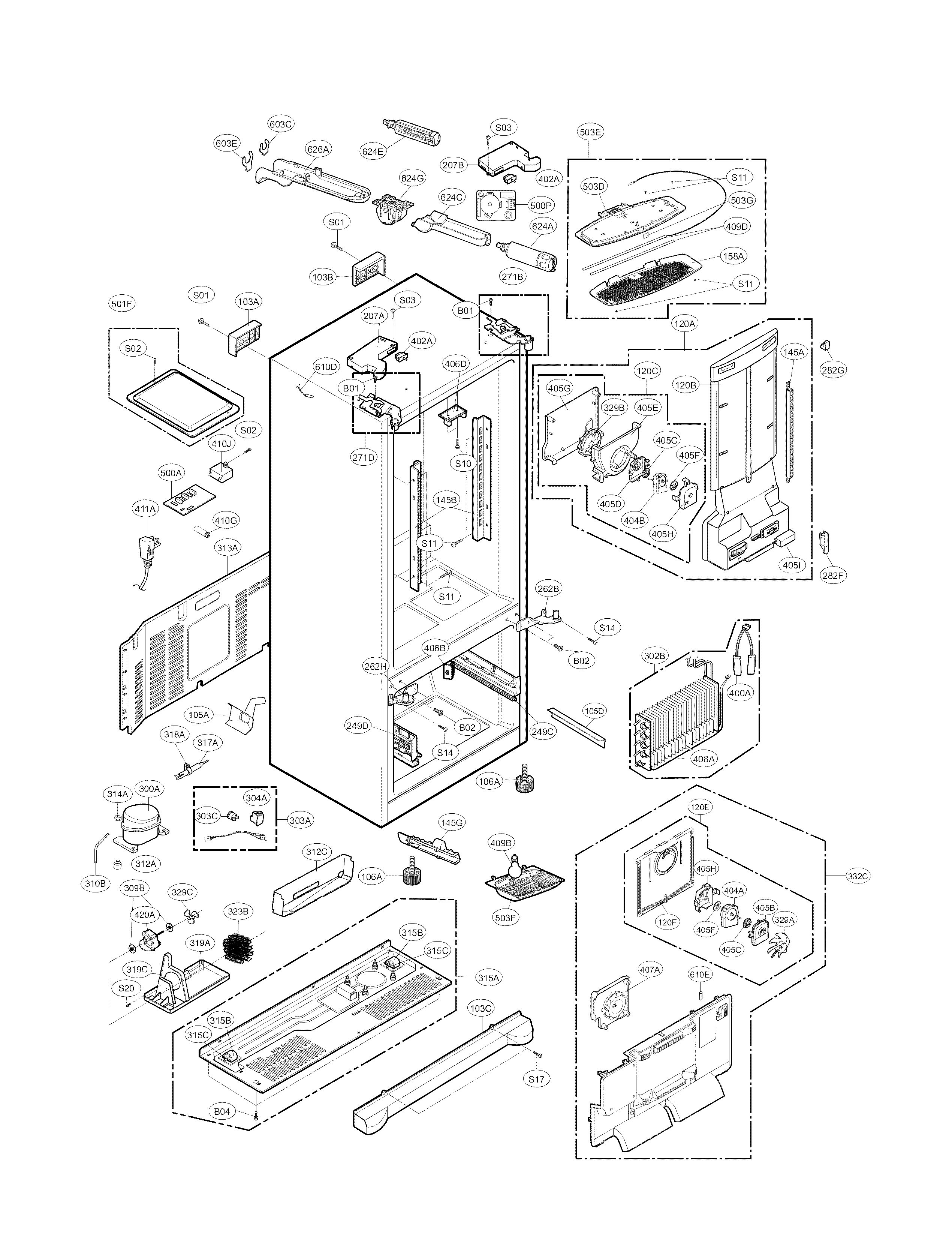 CASE PARTS