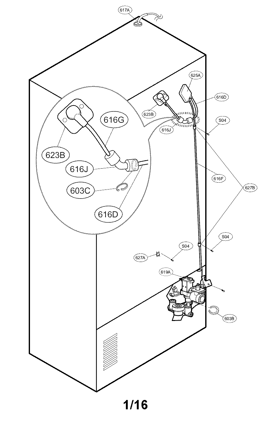 VALVE AND WATER PARTS