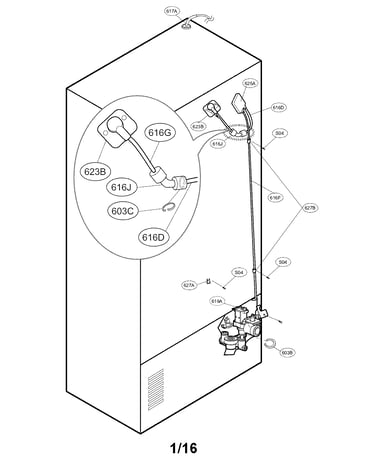 Valve and water parts