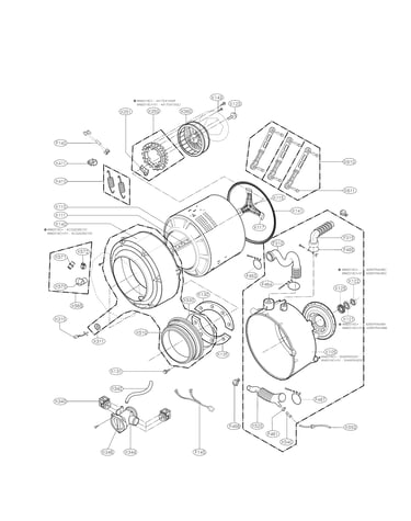 Drum and tub parts