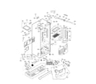 Kenmore 79570322312 case parts diagram