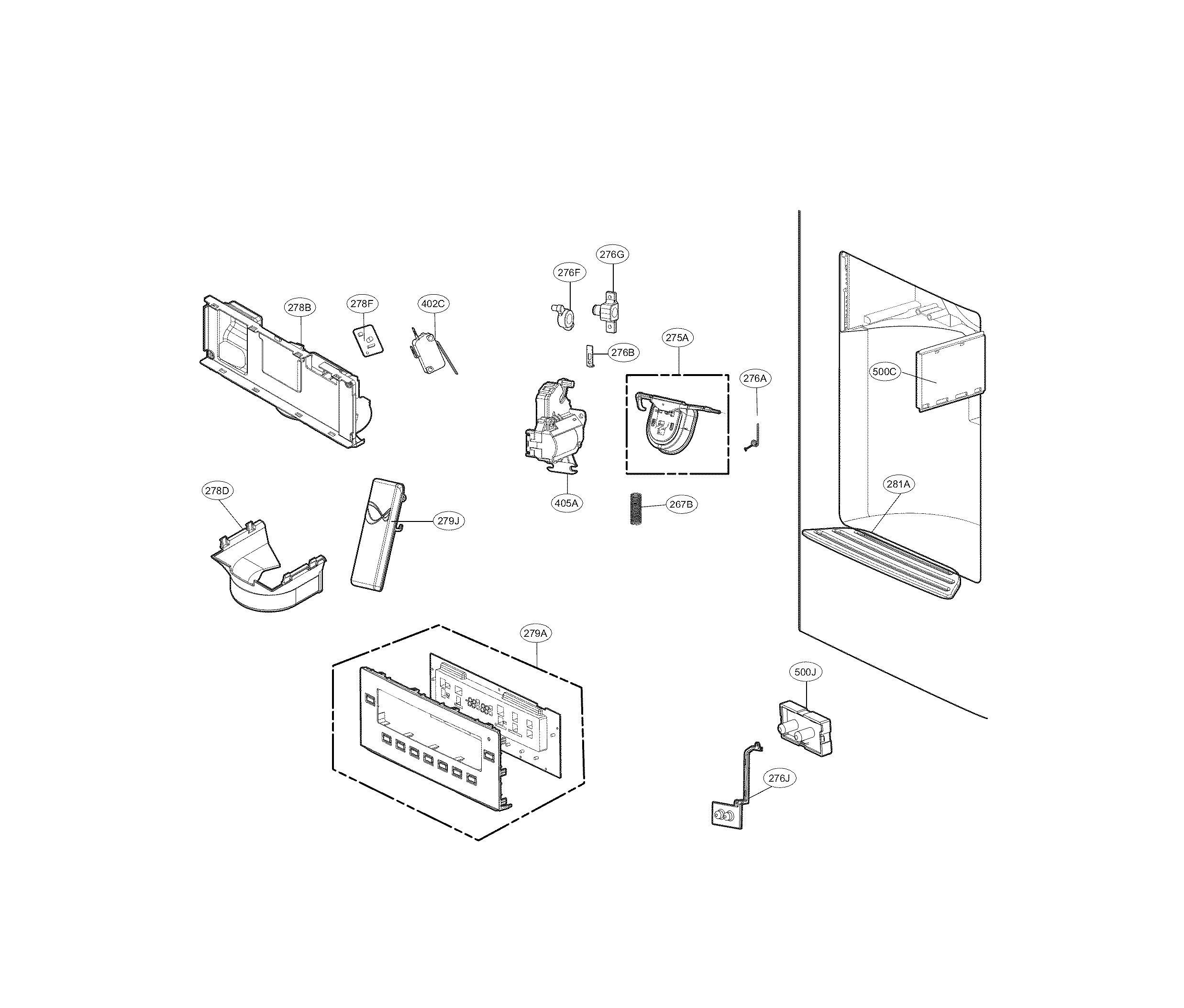 Dispenser parts