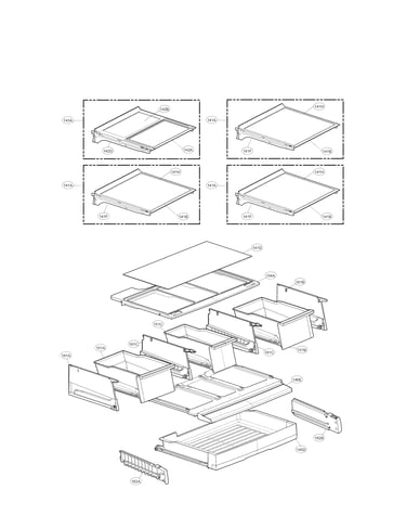 Refrigerator parts