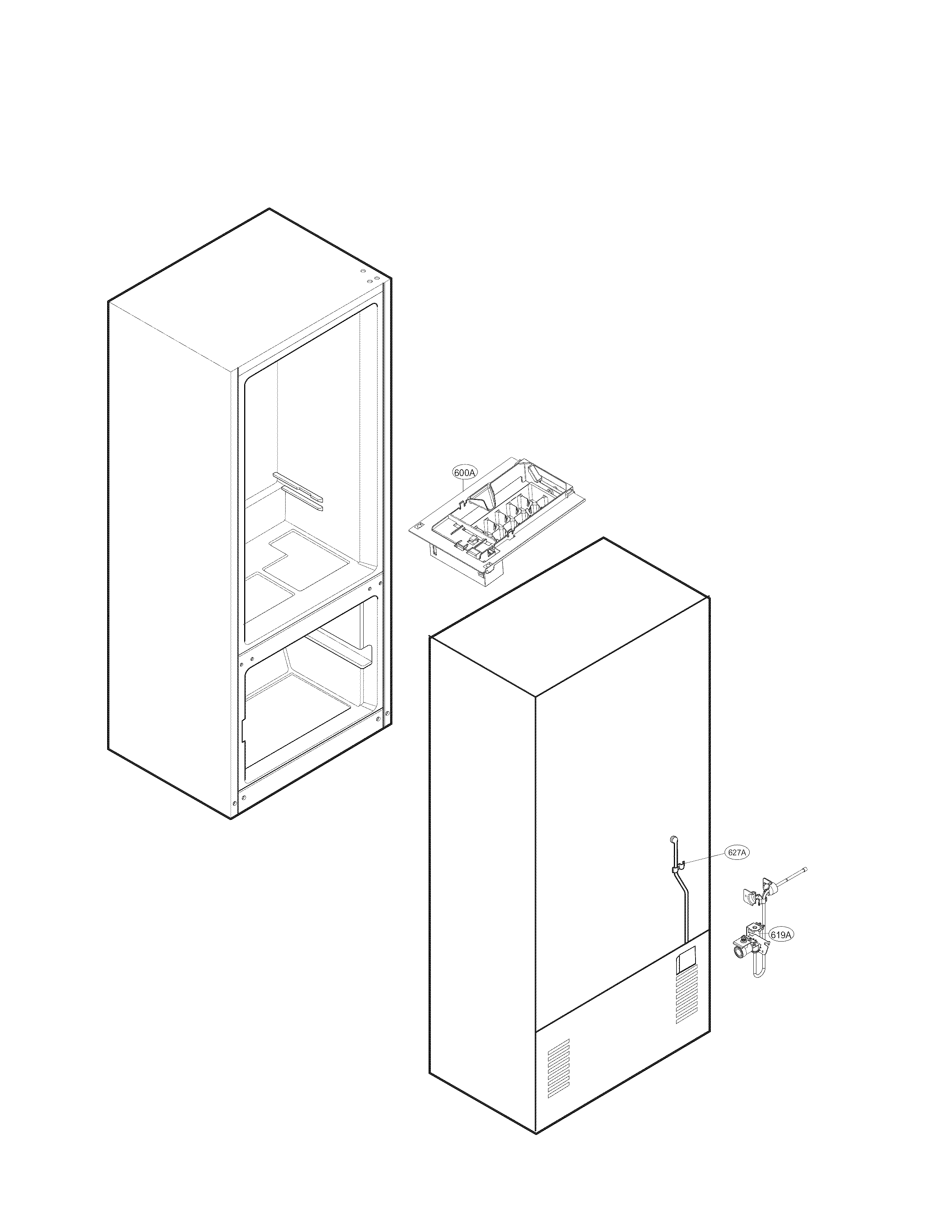 Ice maker parts