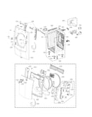 Cabinet and door parts