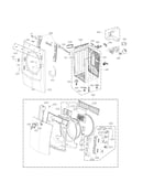 Cabinet and door parts