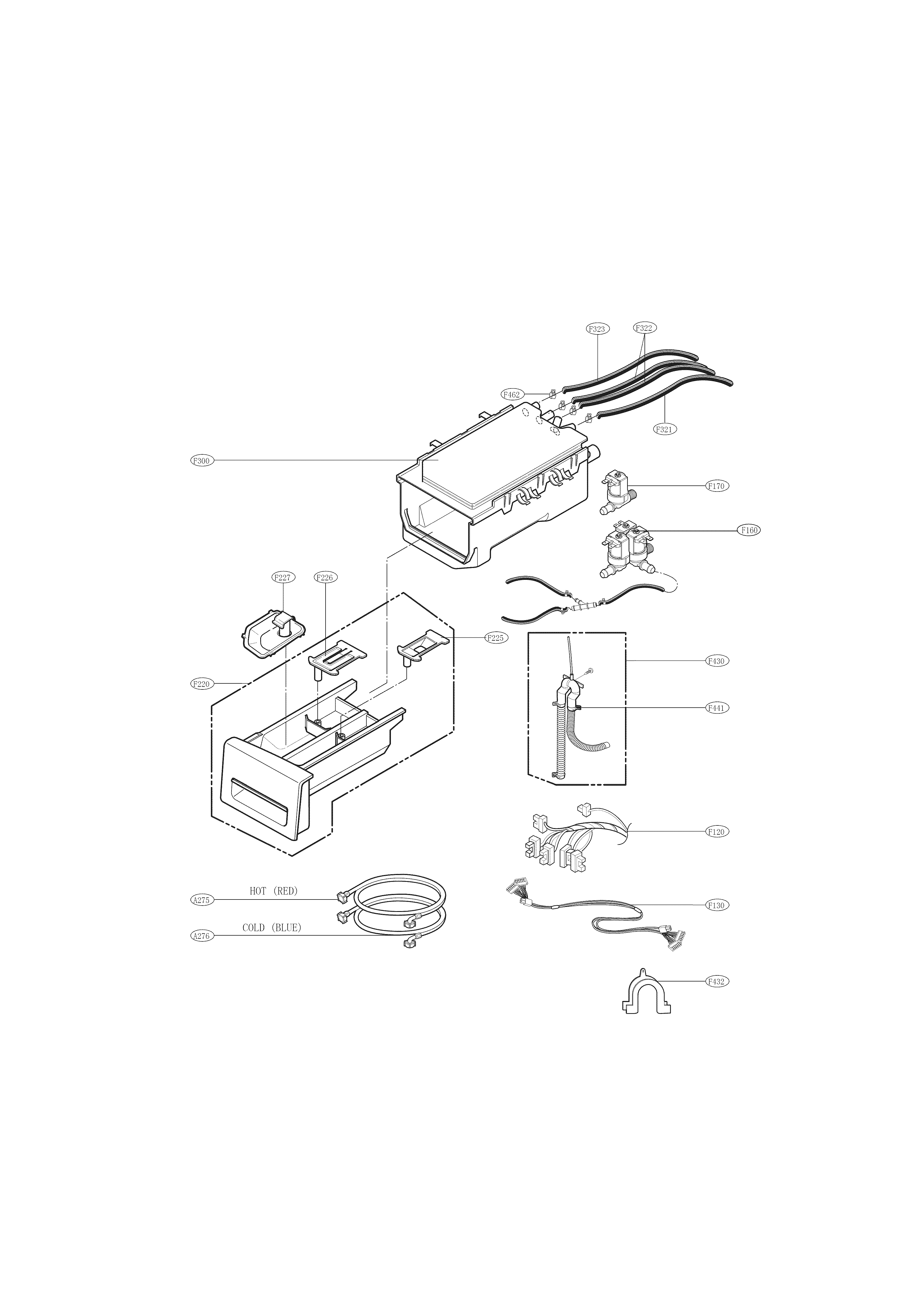 DISPENSER PARTS
