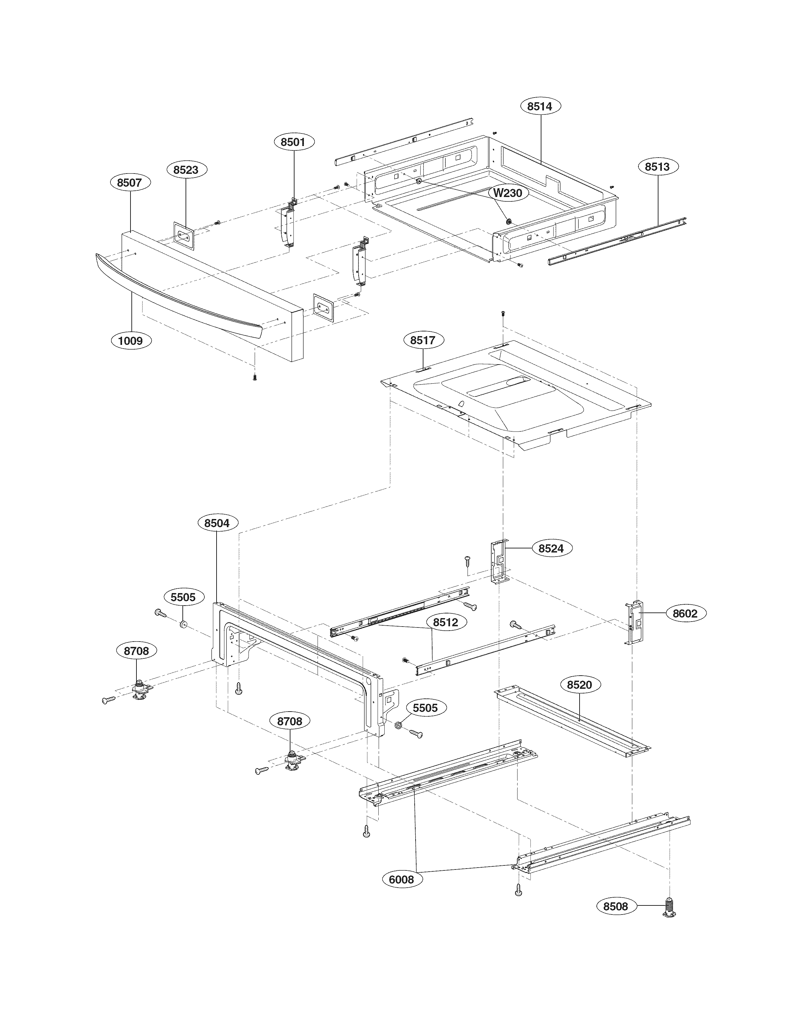 DRAWER PARTS
