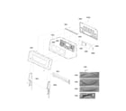 LG LDE4415BD/00 controller parts diagram