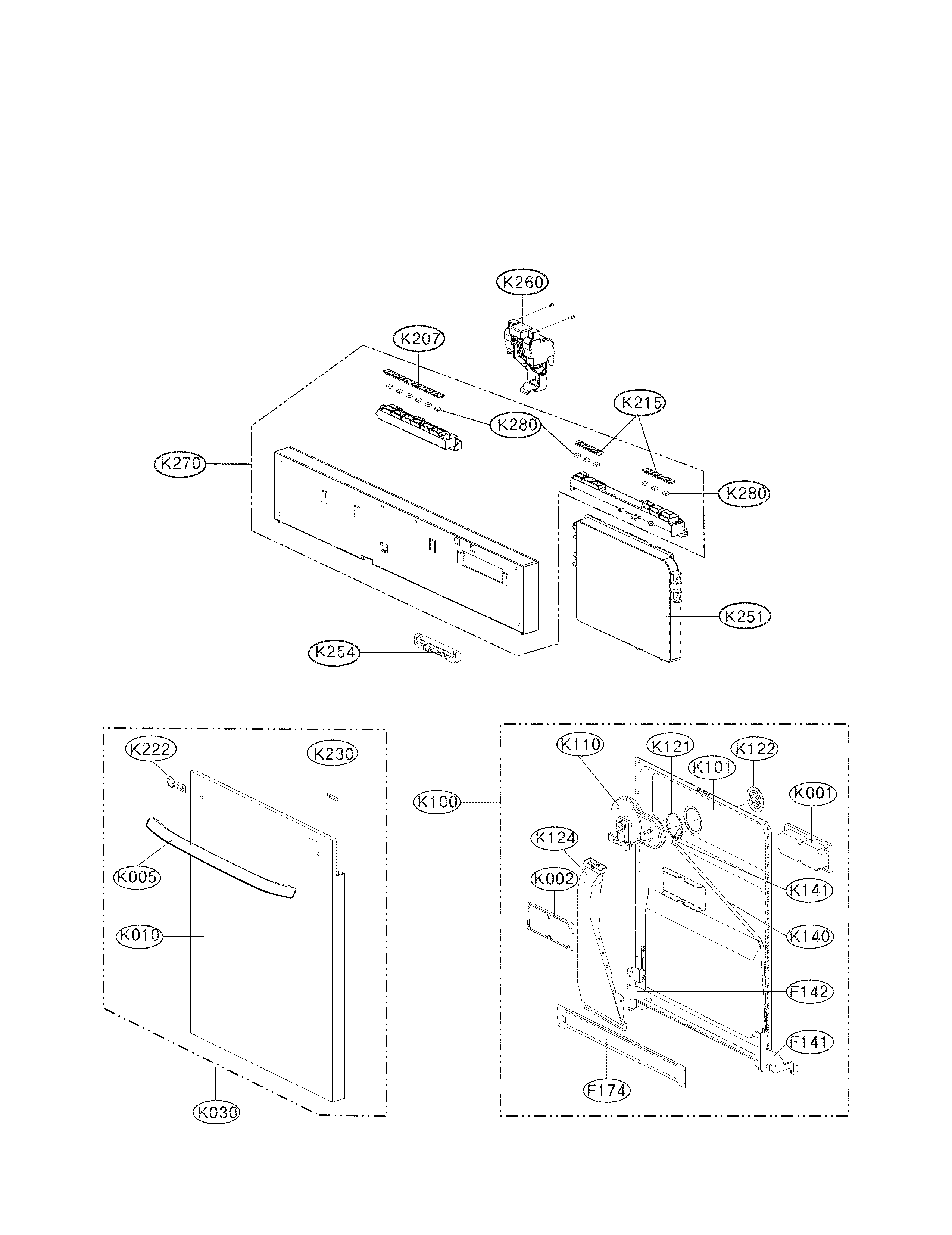 DOOR PANEL PARTS