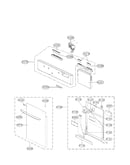 Door panel parts