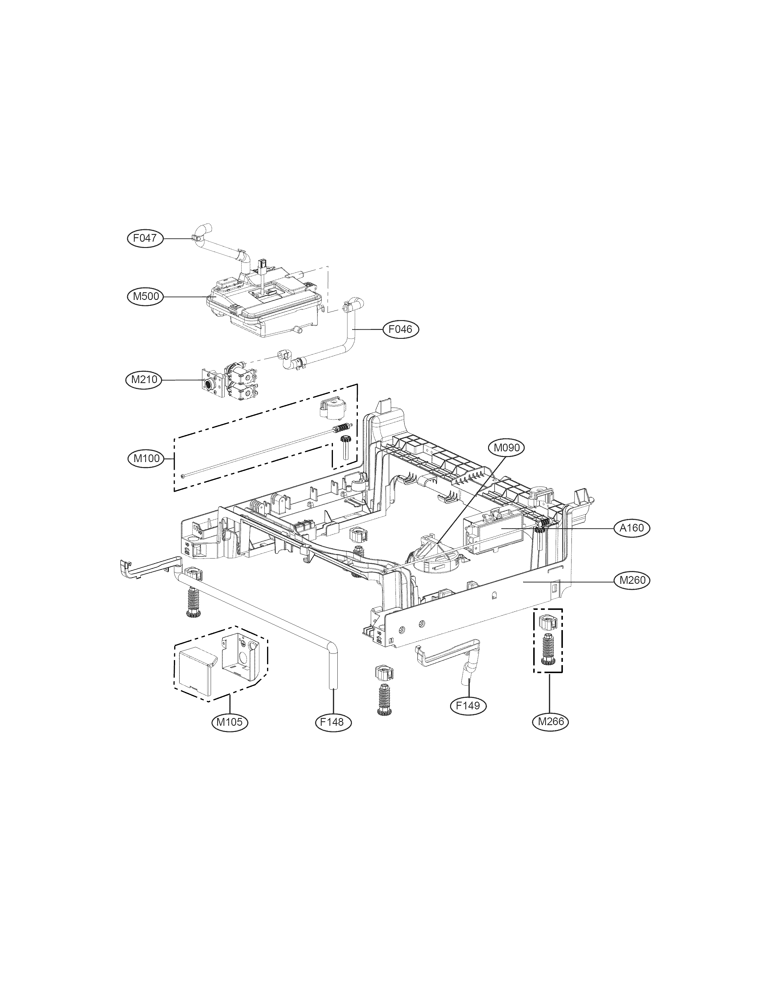 Base assembly parts