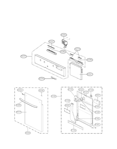 Door panel parts