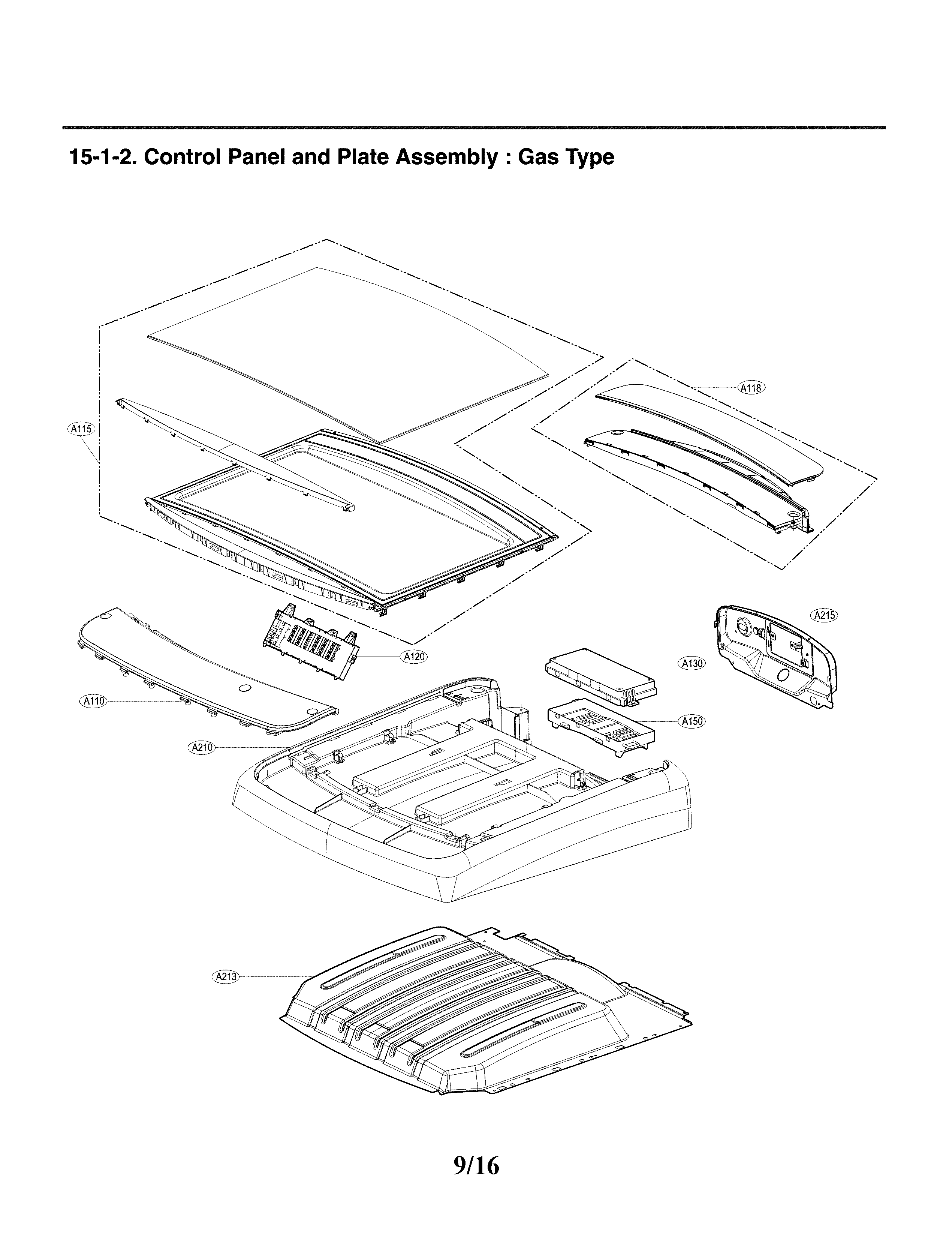 Control panel parts