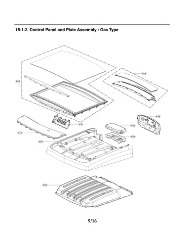 Control panel parts