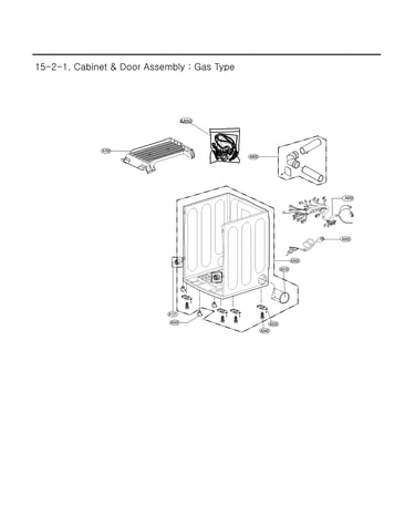 Cabinet and door parts