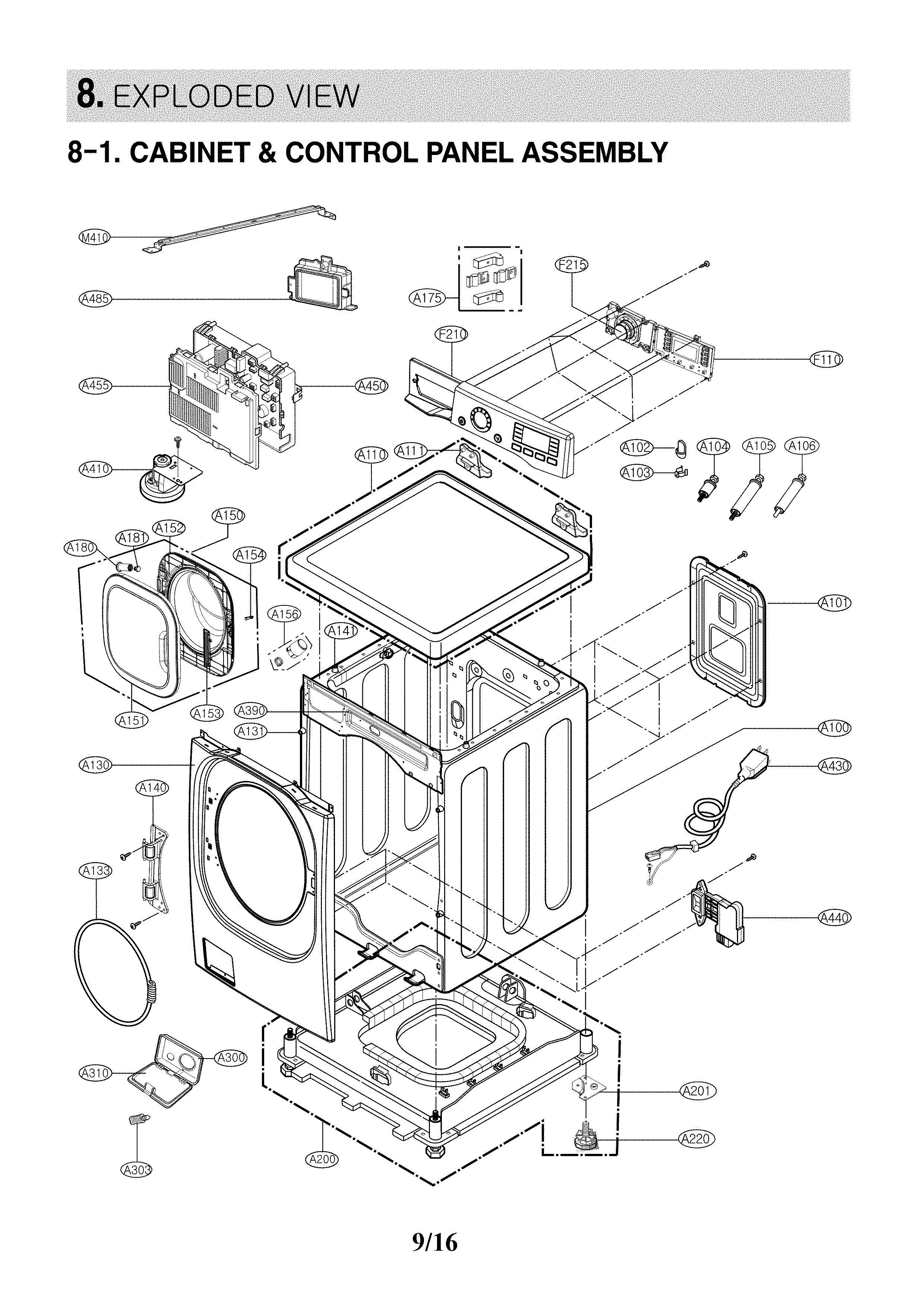 Control panel parts