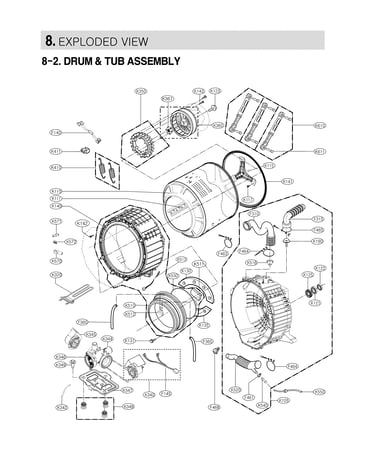 Drum and tub parts