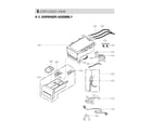 LG WM3997HWA/00 dispenser parts diagram