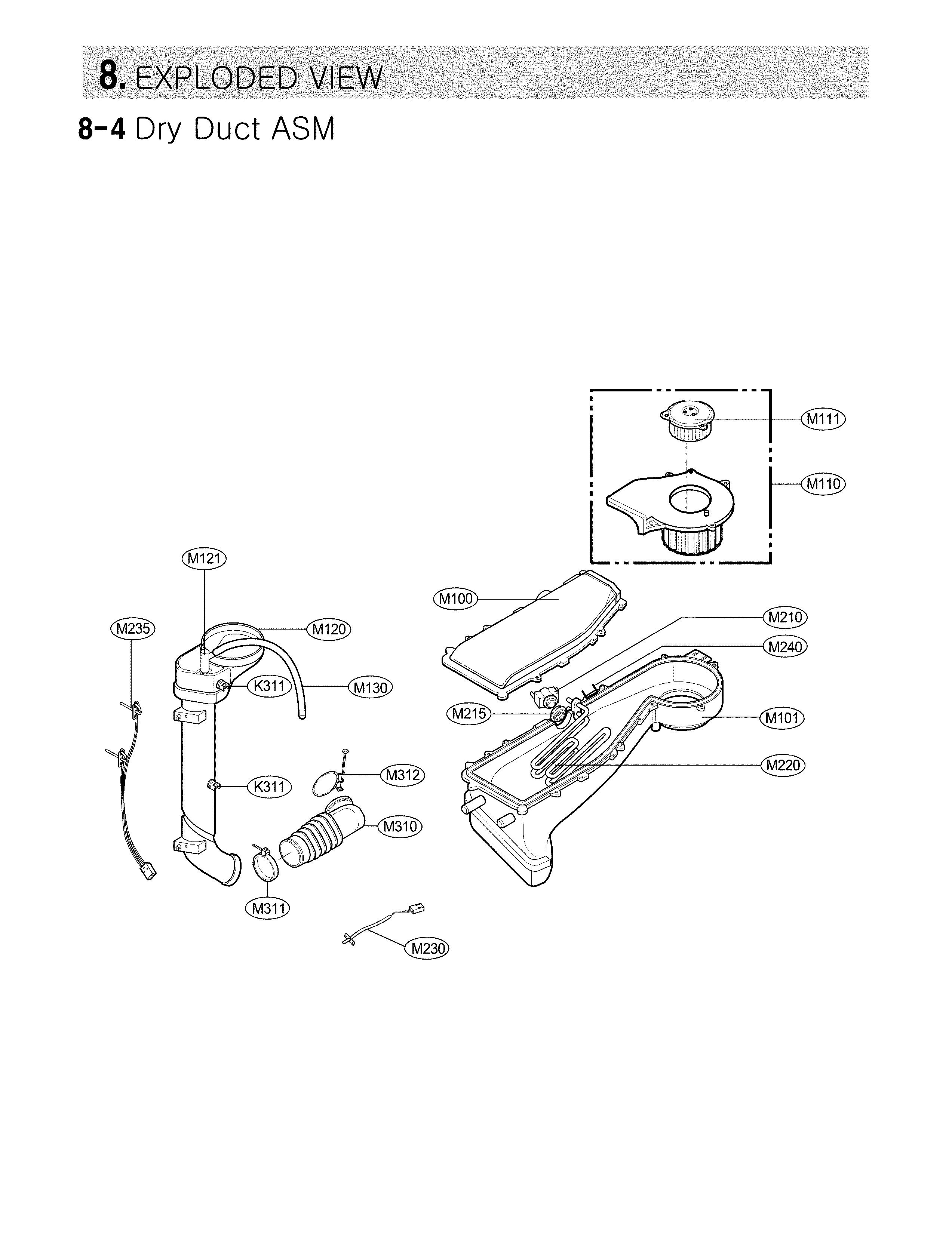 Duct parts